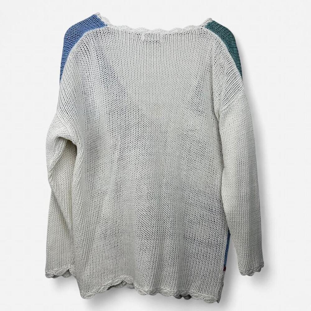 Beldoch popper farm whimsical knit cardigan - Picture 6 of 8